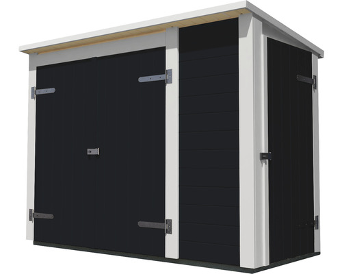 Gartenschrank weka Multibox 367 inkl. Regalsystem 205x84x152 cm anthrazit