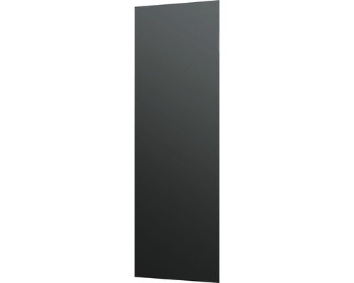 Infrarot Glasheizung Vitalheizung HVH500GS 40x120 cm schwarz 500 Watt Dunkle Badtür