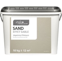 Eimer mit abgetöntem Effektputz Sand von Style Color, 10 Kilogramm