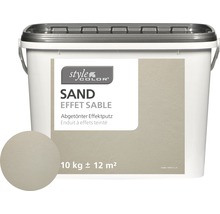 Eimer mit abgetöntem Effektputz Sand, 10 kg