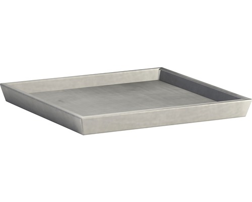 Untersetzer für Blumentopf Rotterdam 43x43cm grau Quadratische Duschwanne