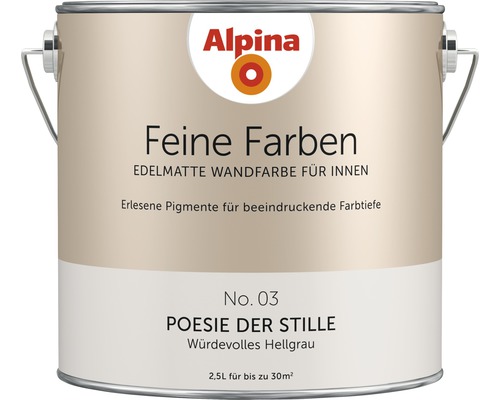 Alpina Feine Farben konservierungsmittelfrei Poesie der Stille 2,5 L Alpina Feine Farben konservierungsmittelfrei Poesie der Stille 2,5 L