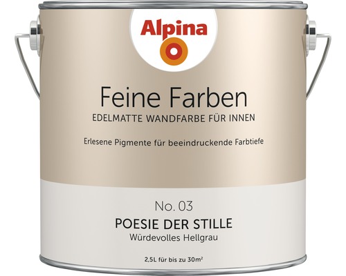 Alpina Feine Farben konservierungsmittelfrei Poesie der Stille 2,5 L