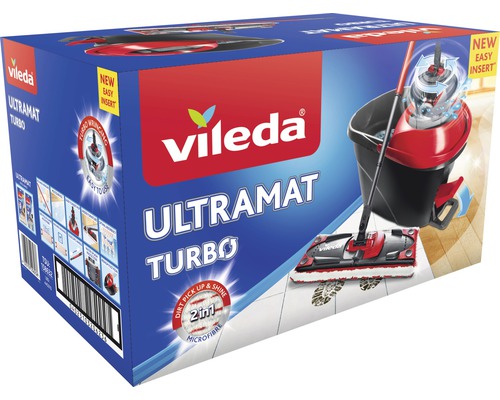 Verpackung für Vileda Ultramat Turbo Wischmop Set