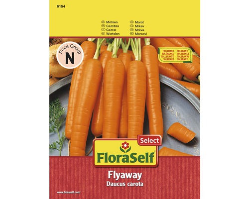 Möhre 'Flyaway' FloraSelf Select F1 Hybride Gemüsesamen