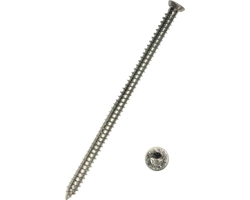 Fensterrahmenschraube Senkkopf m. I-Stern 7,5x212 mm galv. verzinkt, 100 Stück (für Kunststoffprofile) Fensterrahmenschraube Senkkopf m. I-Stern 7,5x212 mm galv. verzinkt, 100 Stück (für Kunststoffprofile)