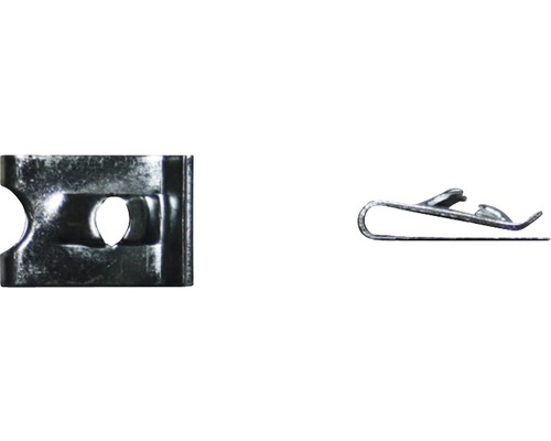 Blechmutter 6,3mm, geschlossene Form, verzinkt in Karosserie