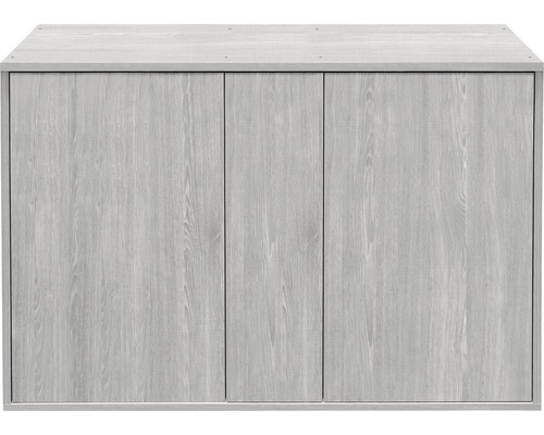 Aquarium Unterschrank Aquatlantis Fusion 120x50x83 cm, 19mm, esche-grau