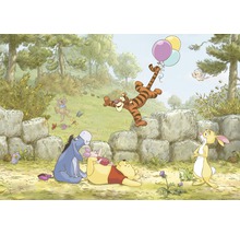 Illustration von Winnie Puuh und seinen Freunden im Wald