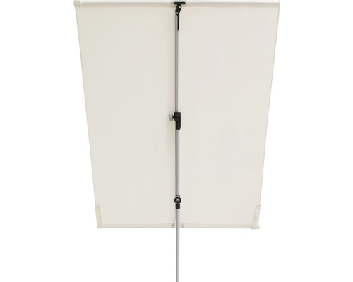 Rechteckiger Sonnenschirm mit Mittelmast und Kurbelmechanismus