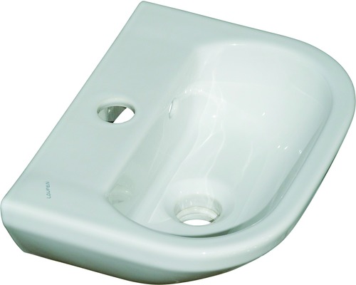 Handwaschbecken Laufen Objekt oval 35x27 cm weiß