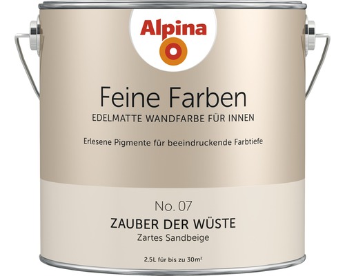 Alpina Feine Farben konservierungsmittelfrei Zauber der Wüste 2,5 L