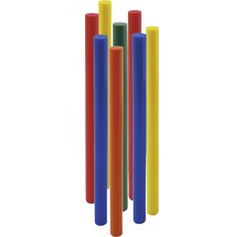 Mehrfarbiges Set aus zylinderförmigen Spielzeugstäben