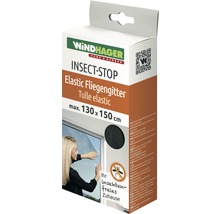 Windhager Insektenschutz Elastic Fliegengitter Tülle, maximale Größe 130 mal 150 Zentimeter
