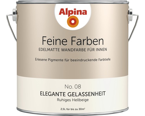 Alpina Feine Farben konservierungsmittelfrei Elegante Gelassenheit 2,5 L-0