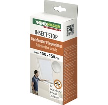 Windhager Insektenschutz-Fliegengitter für Dachfenster, maximale Größe 130 mal 150 Zentimeter, Verpackung.