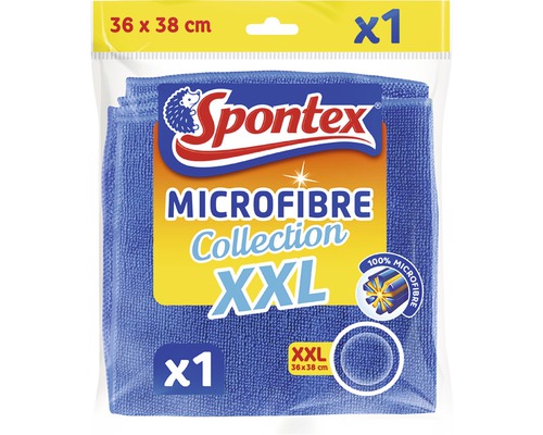 Spontex Mikrofasertuch XXL 36x38 cm, einzeln verpackt