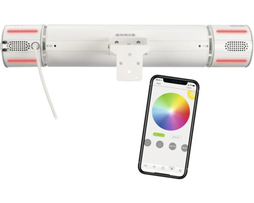 Infrarot Heizstrahler mit Smartphone App Steuerung