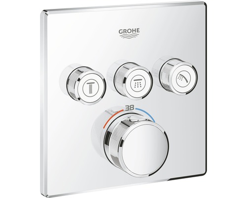 Unterputz Thermostat-Brausearmatur Grohe Grohtherm SmartControl 29126000 chrom glänzend