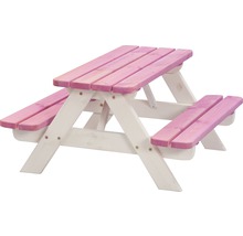 Picknicktisch für Kinder aus Holz