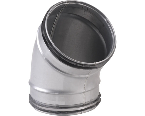Wickelfalz Rundbogen Ø 100 mm 45° Wickelfalz Rundbogen Ø 100 mm 45°