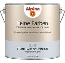 Alpina Feine Farben Steinblaue Schönheit Innenfarbe im Eimer