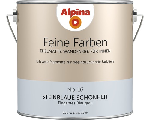 Alpina Feine Farben konservierungsmittelfrei Steinblaue Schönheit 2,5 L Alpina Feine Farben konservierungsmittelfrei Steinblaue Schönheit 2,5 L