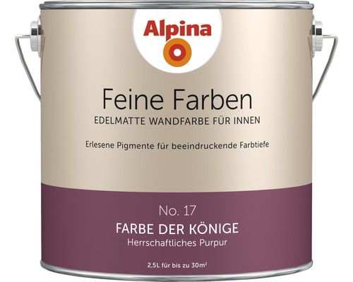 Alpina Feine Farben konservierungsmittelfrei Farbe der Könige 2,5 L Alpina Feine Farben konservierungsmittelfrei Farbe der Könige 2,5 L