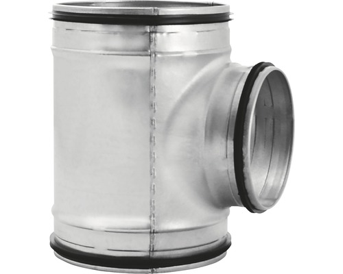 T-Stück aus Metall für Lüftungsanlagen