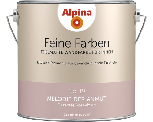 Alpina Feine Farben konservierungsmittelfrei Melodie der Anmut 2,5 L
