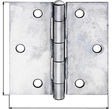 Metalltürband mit abgerundeten Ecken