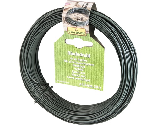 FloraSelf Bindedraht, Durchmesser 1,4 mm, Länge 50 Meter