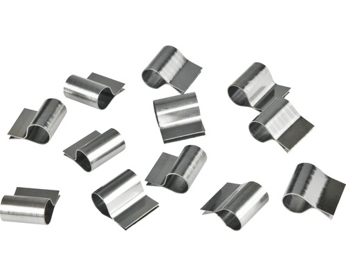 Mehrere Rohrschellen aus Metall