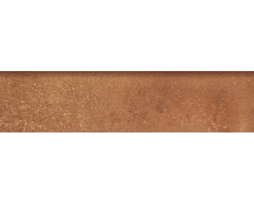 Steinzeug Sockelfliese Rustic Cotto 8x33,15 cm braun/rot Keramikfliese