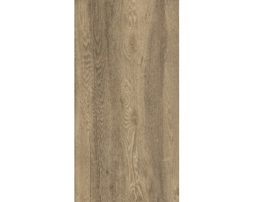 FLAIRSTONE Feinsteinzeug Terrassenplatte Foresto mittelbraun rektifizierte Kante 80 cm x 40 cm x 3 cm Holzfliese mit Holzoptik