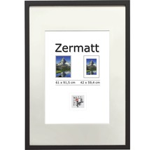 Posterrahmen Holz Zermatt schwarz 61x91,5 cm
