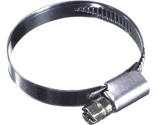 Schlauchschelle verzinkt 9 mm 12-22 mm, 100 St. Schlauchschelle aus Metall mit Schraubverschluss