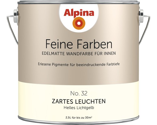 Alpina Feine Farben konservierungsmittelfrei Zartes Leuchten 2,5 L-0