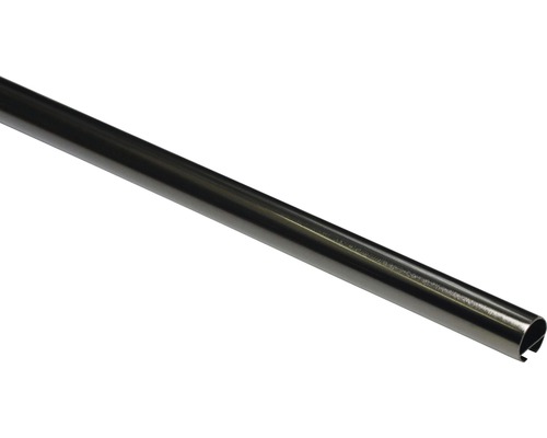 Vorhangstange mit Innenlauf I Chicago titan 120 cm Ø 20 mm Vorhangschiene aus Metall
