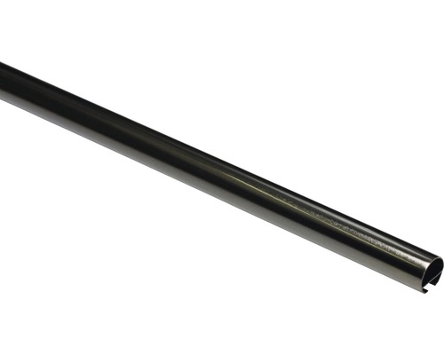 Vorhangstange mit Innenlauf I Chicago titan 160 cm Ø 20 mm Vorhangschiene aus Metall
