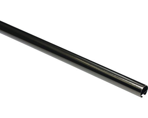Vorhangstange mit Innenlauf I Chicago titan 240 cm Ø 20 mm Metall Gardinenstange