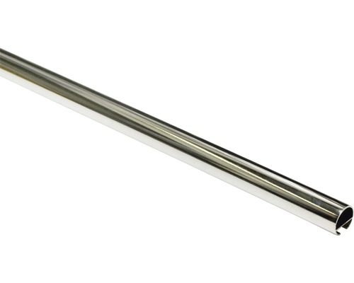 Vorhangstange mit Innenlauf I Chicago chrom 160 cm Ø 20 mm Metall Kleiderschrank Schiene