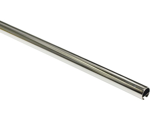 Vorhangstange mit Innenlauf I Chicago chrom 240 cm Ø 20 mm Metall Kleiderstange