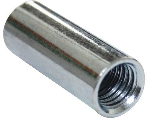 Verbindungsmutter Innengewinde 16 x 50 mm galvanisch verzinkt 25 Stück Metallische Gewindemuffe zur Verbindung von Gewindestäben