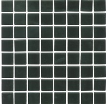 Mosaikfliese mit kleinen, quadratischen, glänzenden Elementen