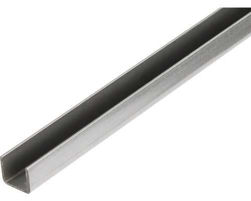 U-Profil Stahl 20x20x1,5 mm, 3 m U-Profil Stahl 20x20x1,5 mm, 3 m