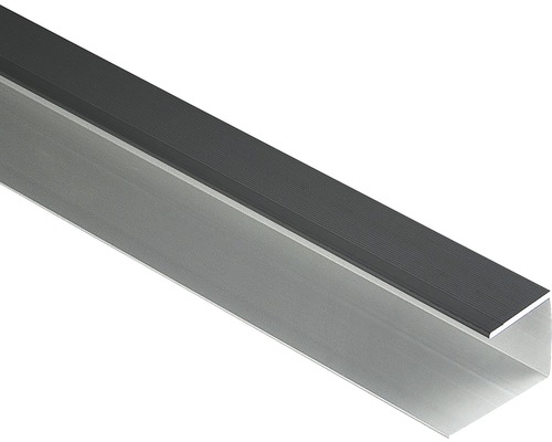 Konsta Seitenabschluss 26 Aluminium eloxiert 42x28x27x2500 mm Konsta Seitenabschluss 26 Aluminium eloxiert 42x28x27x2500 mm