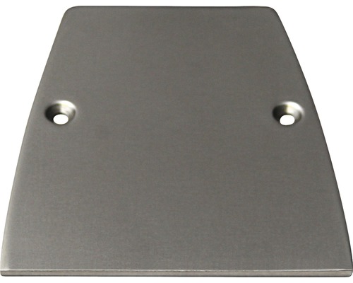 Metallabdeckung mit zwei Löchern