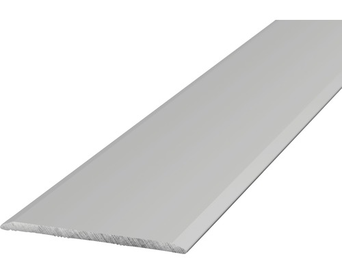 Prinz Übergangsprofil Alu silber selbstklebend 40 x 1000 x 2 mm Kunststoff Flachleiste