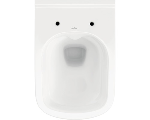 Wand-Tiefspülklosett aus Keramik, spülrandlos